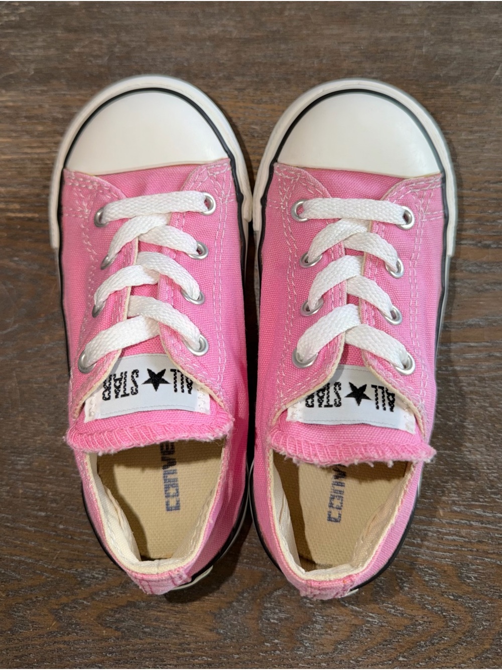 Pink Converse All Star Chuck Taylor Low Top Sneakers size 9 - Picture 7 of 10